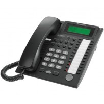 KX-T7735-B Panasonic RefurbishedAdvanced Hybrid Proprietary Telephone 3-Line Backlit LCD Speakerphone KX-T7735B Black